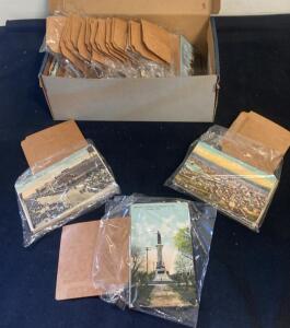 Vintage Postcard Collection &ndash; 200+ Cards Featuring U.S. Landmarks and Cityscapes