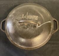 Lodge 8DOL 8-Quart Cast Iron Dutch Oven with Lid, Made in USA - 2
