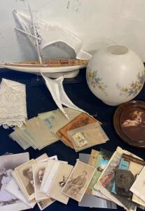 Vintage US Stamps, Signed Federal Duck Stamp, Cabinet Cards, Tintype, Postcards Lot and More