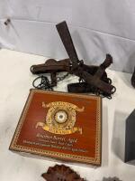 Antique Animal Steel Trap - Metal Wildlife Hunting Device & More - 3