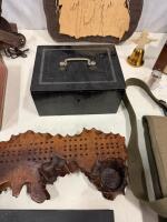 Antique Animal Steel Trap - Metal Wildlife Hunting Device & More - 4