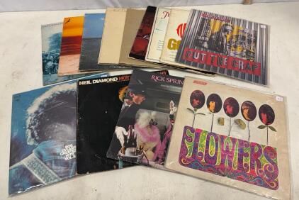 14 Vintage Assorted Vinyl Records