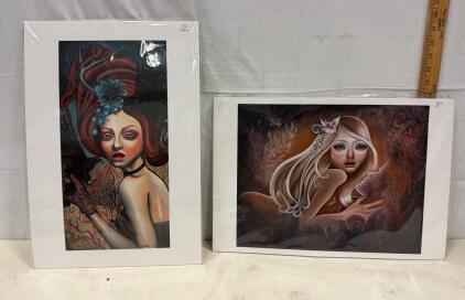 Emily Wawrzyniak Signed Matted Art Prints &ndash; 13"x19" & 11"x14"