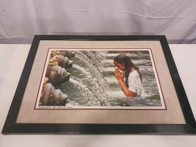 Roka Zoltan "TIRTA EMPUL" Limited Edition Framed Fine Art Print, 27.5 x 45 cm, Edition 5/200