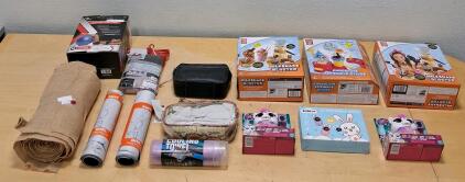 Miscellaneous Retail Lot &ndash; FurReal, Milkshake Blaster, Onn., Kiteroy, Fitness & Fabric (13 Items)
