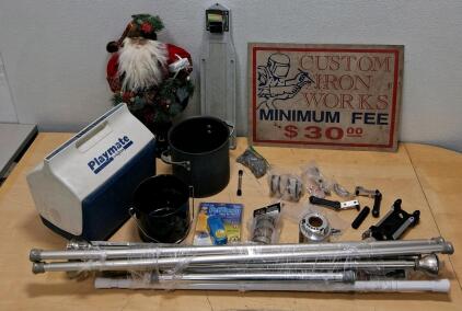 Mixed Lot &ndash; Igloo Playmate Pal Cooler, Cookware, Workshop Parts, Decor & More