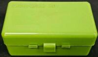 MTM Case-Gard 50 Ammo Storage Boxes with Removable Trays, 50-Round Capacity, Green & White, RCBS Die Storage Box & MTM Case-Gard 50 Round Ammo Boxes with Manuals (#12) - 16