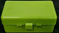 MTM Case-Gard 50 Ammo Storage Boxes with Removable Trays, 50-Round Capacity, Green & White, RCBS Die Storage Box & MTM Case-Gard 50 Round Ammo Boxes with Manuals (#12) - 18