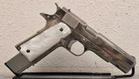 Rock Island Armory M1911 A1-FS .45 ACP, Stainless, Custom Pearl Grips, Serial RIA1704631