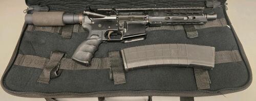 Anderson AM-15 AR-15 Pistol .223/5.56mm, 10.5" Barrel, M-LOK Rail, Magpul PMAG, S/N 14048216
