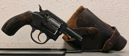 Iver Johnson Cadet Model 55-SA .22 LR Revolver, 2.5" Barrel, 8-Shot, Serial H31100