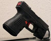 Glock 19 9mm Pistol, Austria, Gen 3, Threaded Barrel, Meprolight Sights, Tac Light/Laser - 2