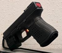 Glock 19 9mm Pistol, Austria, Gen 3, Threaded Barrel, Meprolight Sights, Tac Light/Laser - 3