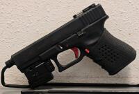 Glock 19 9mm Pistol, Austria, Gen 3, Threaded Barrel, Meprolight Sights, Tac Light/Laser - 4