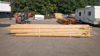 Bunk Of Mixed 2x4, 2x6, 2x8 Untreated Dimensional Lumber, (Approx. 10'-16' Lengths)