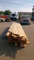 Bunk Of Mixed 2x4, 2x6, 2x8 Untreated Dimensional Lumber, (Approx. 10'-16' Lengths) - 4