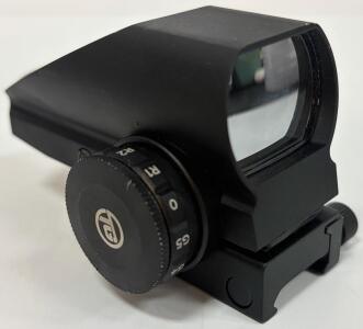 TRUGLO Dual Color Open Reflex Sight, 5 MOA Dot, Red/Green, 24x34mm Window