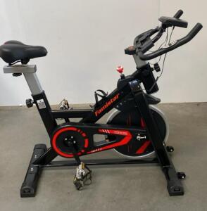 Famistar B503 Indoor Cycling Bike, 45 lb Flywheel, 308 lb Capacity, Adjustable Seat & Handlebars
