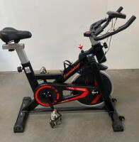 Famistar B503 Indoor Cycling Bike, 45 lb Flywheel, 308 lb Capacity, Adjustable Seat & Handlebars