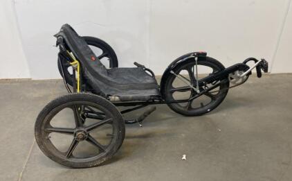 Trailmate Low Rider Recumbent Tricycle, Single-Speed, 16" Front & 20" Rear Wheels, Black