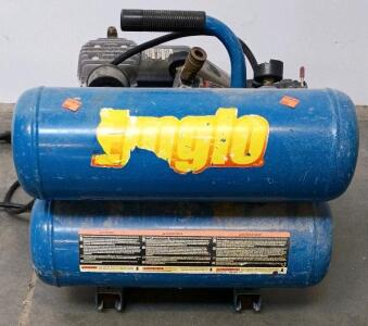 Emglo AM78 Twin Stack Air Compressor, 4 Gallon, 1.1 HP, 115V Portable Electric Model