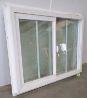 Builders FirstSource Horizontal Vinyl Slider Window, Argon, T-Bar Grid, 2013 - 3