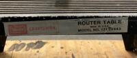 Sears Craftsman Router Table Model 171.25443 with Adjustable Fence and Clamping System - 3