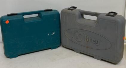 Makita 14.4V Cordless Drill w/ Charger & Battery + Kreg K2000 Pocket Hole Jig Kit, Cases, ( Unable to Test ) Accessories