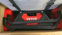 VEVOR BLC9010 Mechanic's Rolling Tool Stool, 300 lbs Capacity, 4" Casters, 3 Storage Trays - 4
