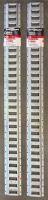 Steel Car Ramps Pair & 2 Haul-Master 5' E-Tracks, 2,000 lb Load, 36"x10" Ramps, Galvanized Rails - 3