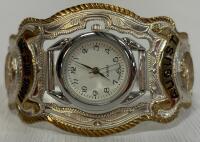 Crumrine Mfg. Western-Style Quartz Wristwatch, BCC Club Shoot High Lady Award, August 2007