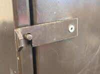 Industrial Metal Storage Cabinet, Single Door, Steel Construction - 3