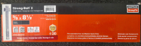 6 Boxes of Simpson Strong-Tie Strong-Bolt 2 Wedge Anchors, 5/8" x 6", Zinc-Plated, Box of 20 - 5