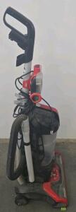 Dirt Devil Endura MAX Upright Vacuum, SPIN4PRO Brushroll, CleanPath, 13" Cleaning Path, Red/Black