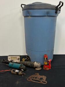 Shop-Craft 2 Ton Hydraulic Bottle Jack, 13.4" Max Height, Steel Construction