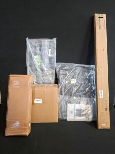 Lot of Car & Home Accessories: Clothes Drying Rack, Mustang GT350 Door Scoops, Jeep Wrangler Mats, Car Cover