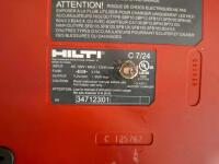AIRY ATM-0355 Pneumatic Stapler, Admiral 7-1/4" 140T Saw Blade, Power Strips, Clamps, Hilti Charger( power strips and battery charger powered on. Unable to test stapler. - 10