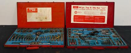 Grant 45G 45-Piece Tap and Die Set, NC/NF/Metric, Japan, Complete in Metal Box