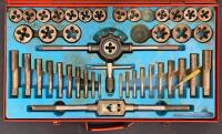 Grant 45G 45-Piece Tap and Die Set, NC/NF/Metric, Japan, Complete in Metal Box - 5
