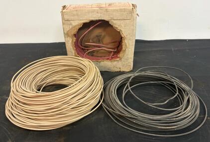 Southwire Electrical Wire Coils, Red/White/Black, Est. 12-14 AWG, 600V, 1978