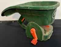 Assorted Tractor Engine Fans, Scotts Spreader, 10" Wheels, Brass Knock-Offs, Irrigation Lot - 4