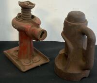 Large Lot DeWalt Angle Grinder, Predator Engine Tank, Jacks, Cable Puller, Wiring, More - 7