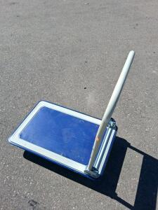 HaulMaster 19" x 29" Folding Platform Truck, 330 lb Capacity, Steel Frame