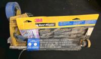 Blitz 2-Gallon Gas Cans (2), Columbian Bench Vise, 3M M3000 Hand-Masker Tool Lot - 5