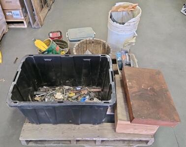 Large Lot of Shop Hardware & Tools &ndash; Fasteners, Timken Bearings, Lawson Grease Fittings, John Deere Parts