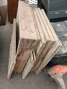 Salvaged Antique 4-Pane Wooden Window Sashes ~30"x28", Multiples Available, Original Glass