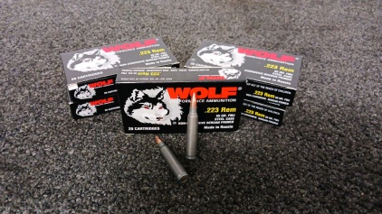 (6) Boxes of Wolf .223 Rem Ammo