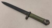 Spanish CETME L Bayonet, 8.75" Blade, Fits 5.56mm NATO Model L Rifle, With Scabbard and Frog - 2