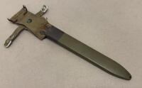Spanish CETME L Bayonet, 8.75" Blade, Fits 5.56mm NATO Model L Rifle, With Scabbard and Frog - 3