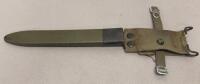 Spanish CETME L Bayonet, 8.75" Blade, Fits 5.56mm NATO Model L Rifle, With Scabbard and Frog - 4